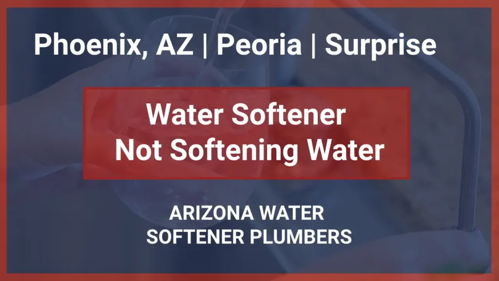Is Your Water Softener Not Softening Water?